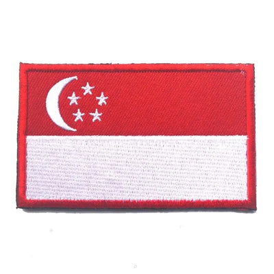 Velcro flag patches