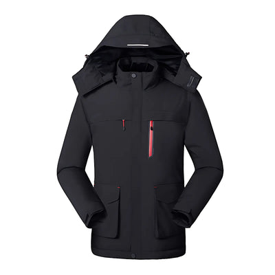 Veste chauffante hiver femme trois niveaux de chaleur USB 5V autonomie huit heures