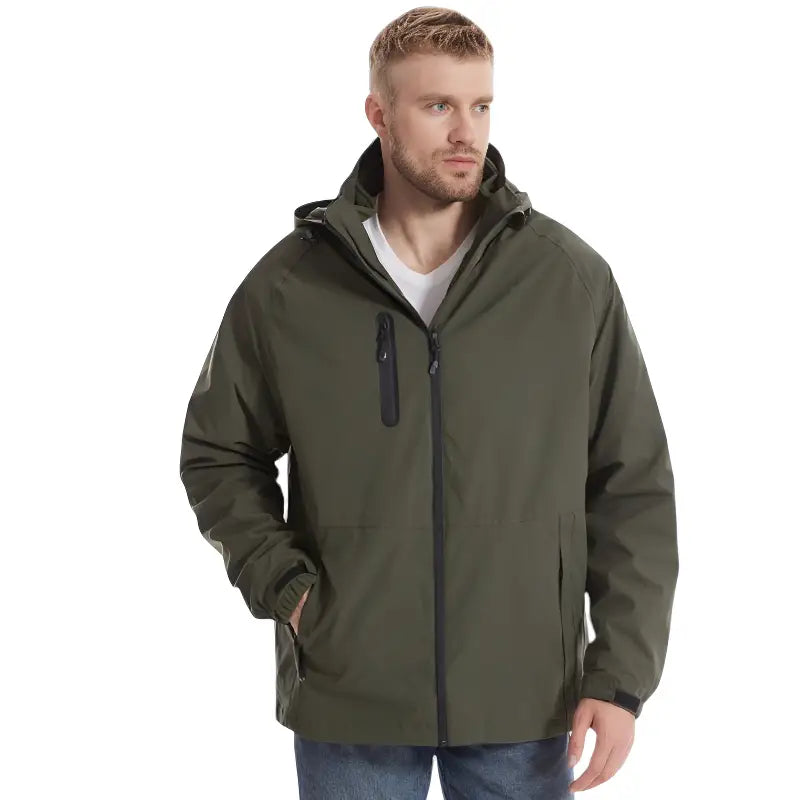 Veste chauffante homme fine