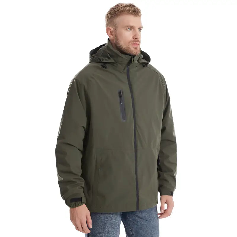 Veste chauffante homme fine