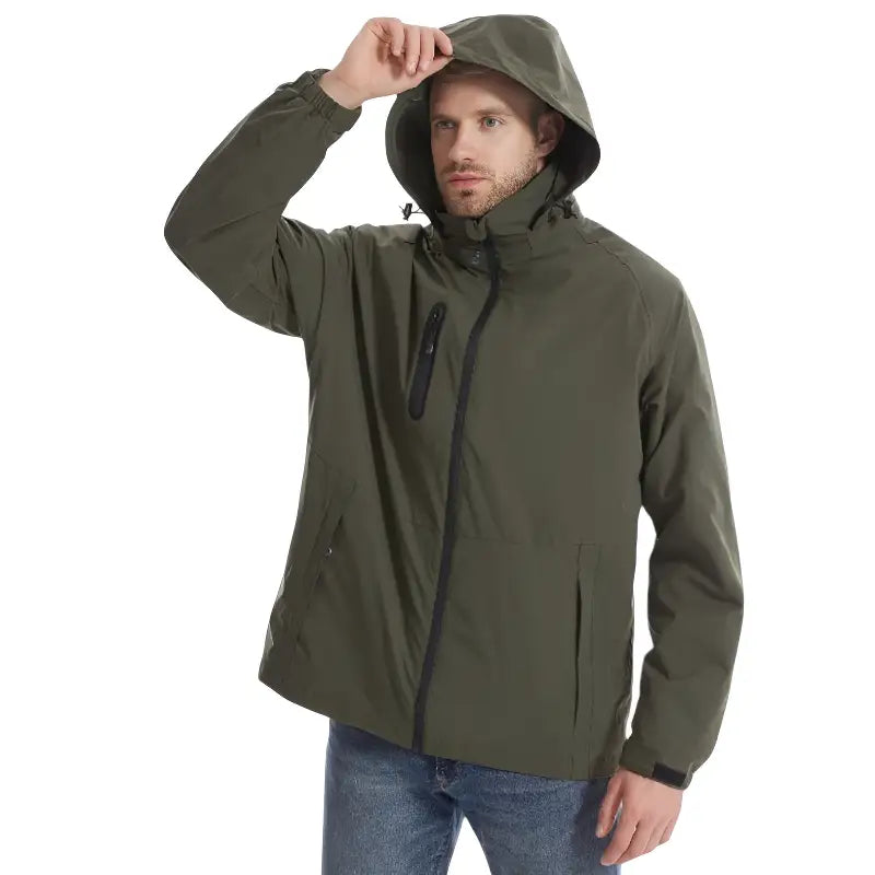 Veste chauffante homme fine