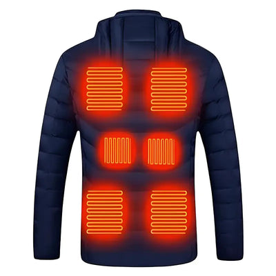 Veste chauffante homme manche longue