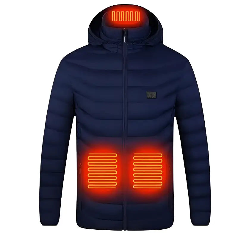 Veste chauffante homme manche longue