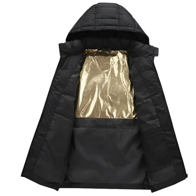 Veste doudoune chauffante