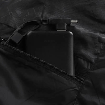 Veste doudoune chauffante