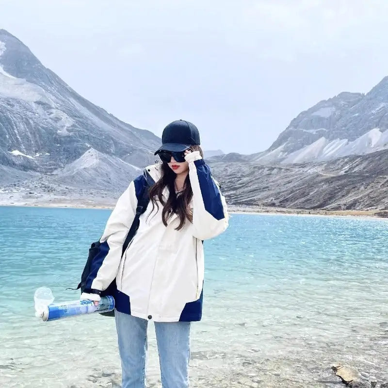 Veste femme randonnée pluie respirante