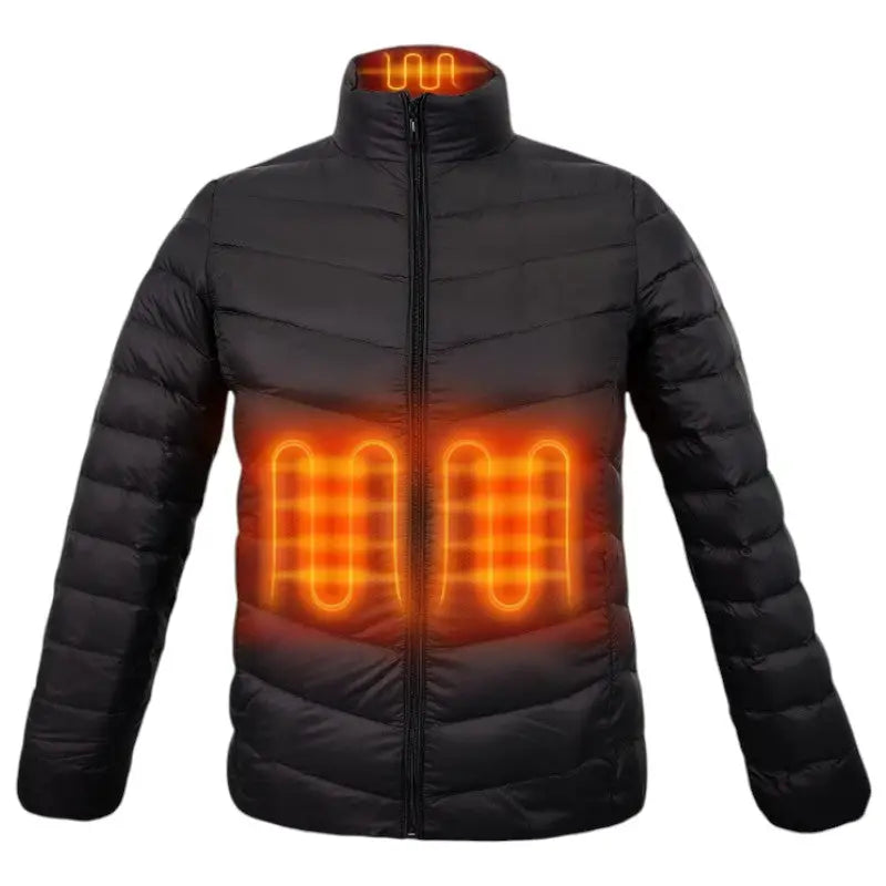 Veste hiver homme chauffante