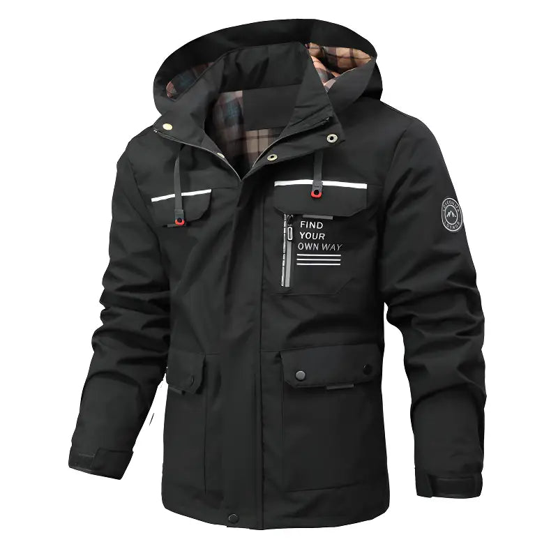 Veste multi poches randonnée homme