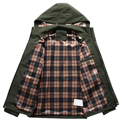 Veste multi poches randonnée homme