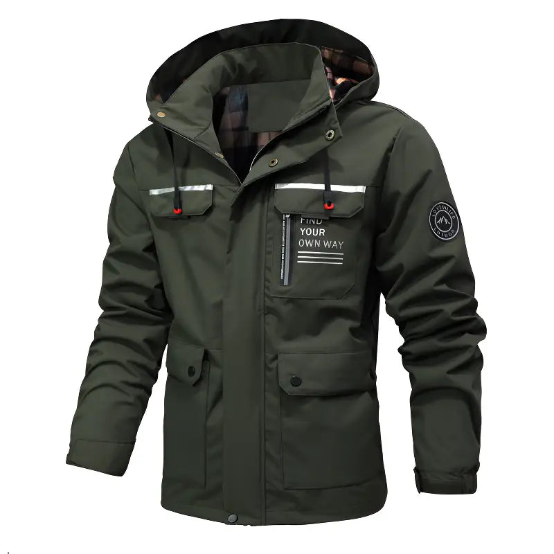Veste multi poches randonnée homme
