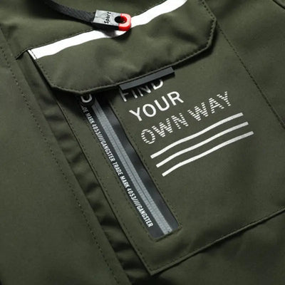 Veste multi poches randonnée homme