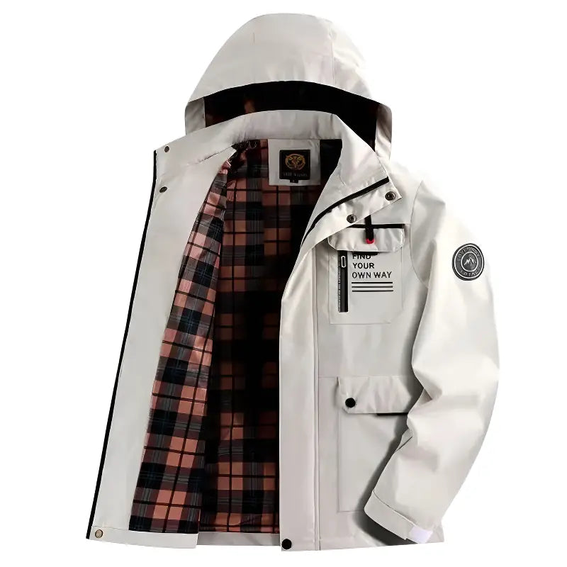 Veste multi poches randonnée homme