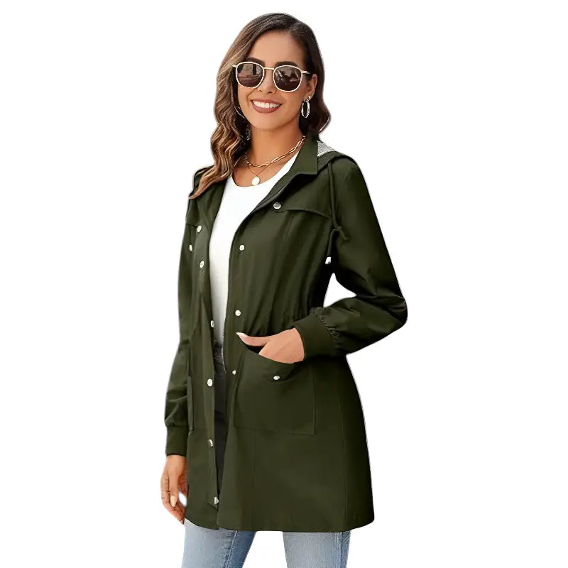 Veste randonnée femme mi-long