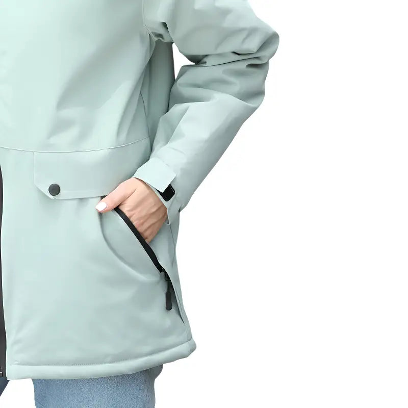 Veste randonnée verte