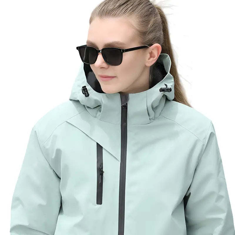 Veste randonnée verte