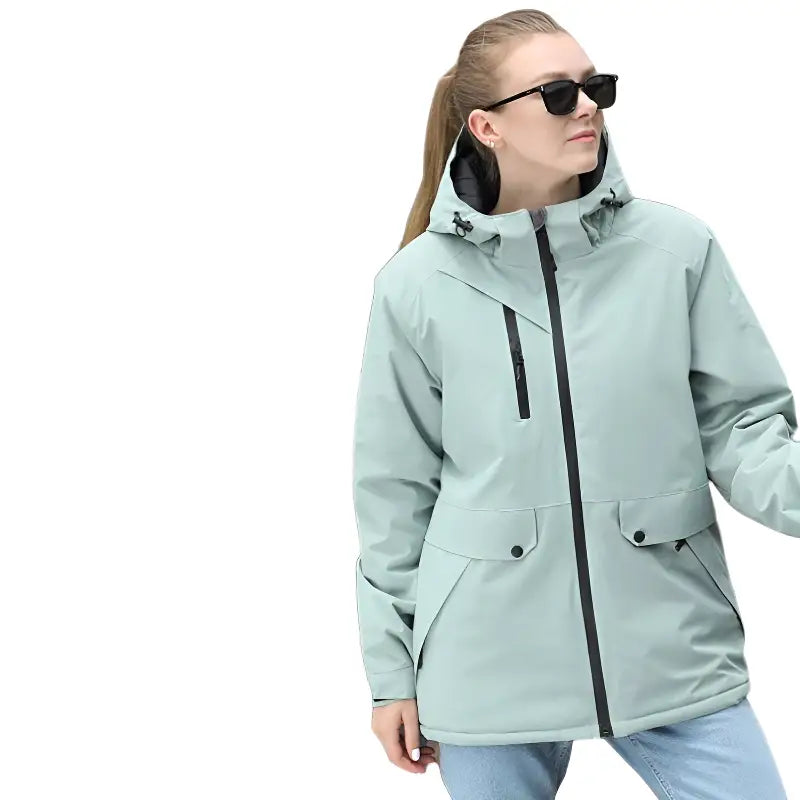 Veste randonnée verte