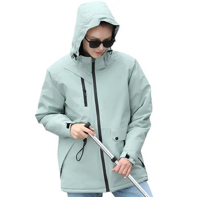 Veste randonnée verte