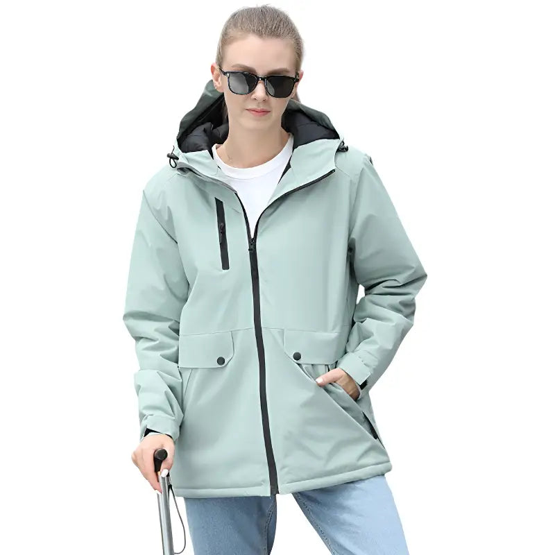 Veste randonnée verte