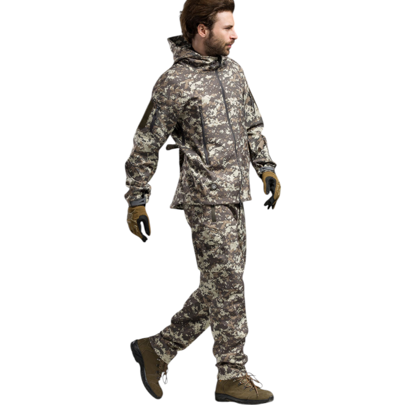 Waterproof Camo Jacket
