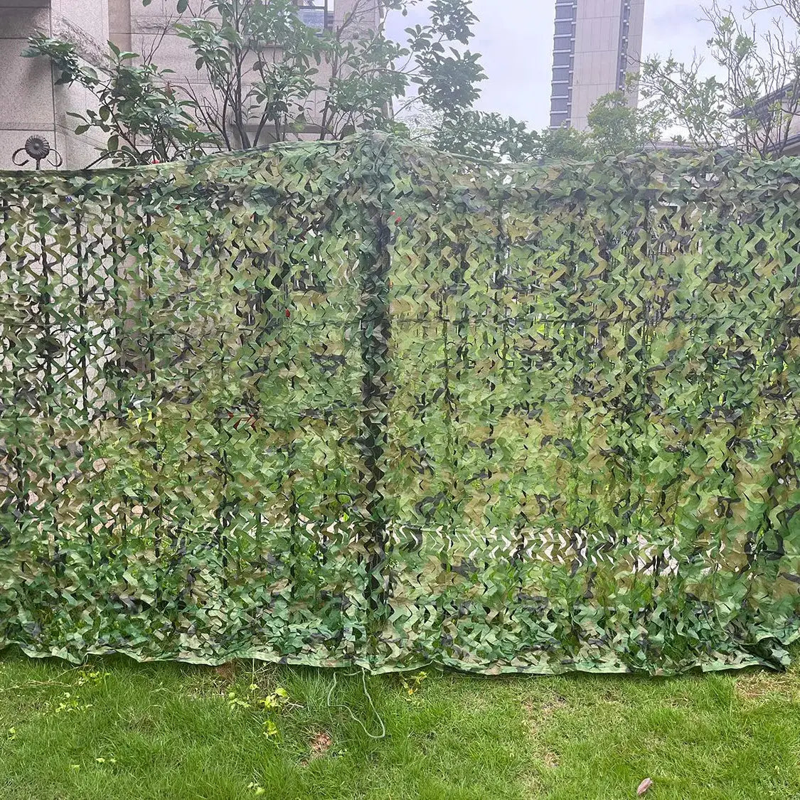 Waterproof camouflage netting