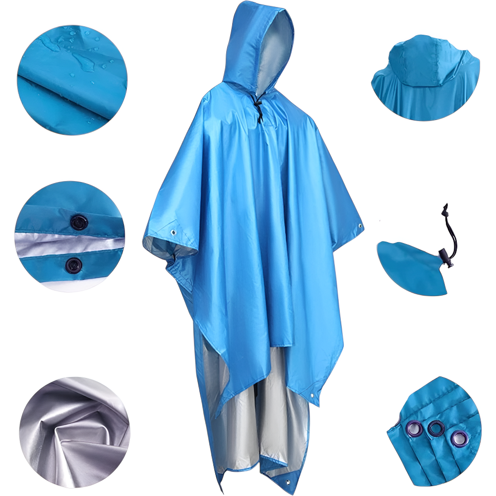 waterproof camping poncho