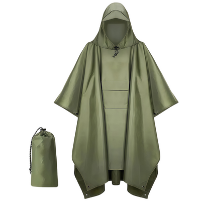 waterproof multi purpose rain poncho