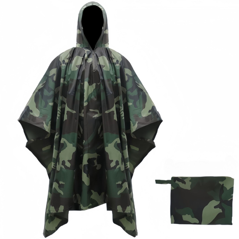 waterproof multi purpose rain poncho