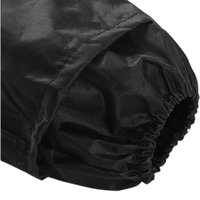 Waterproof poncho black