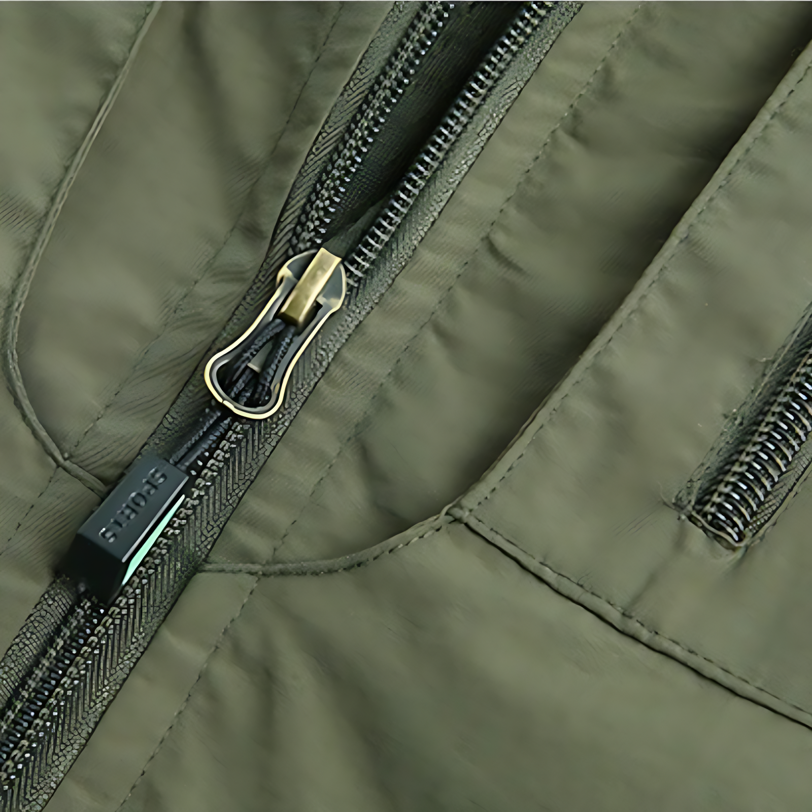 Waterproof zip down hoodie