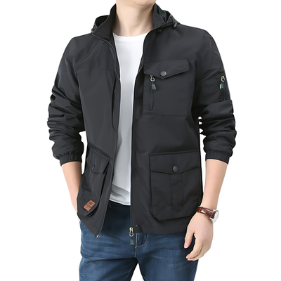 Waterproof zip down hoodie