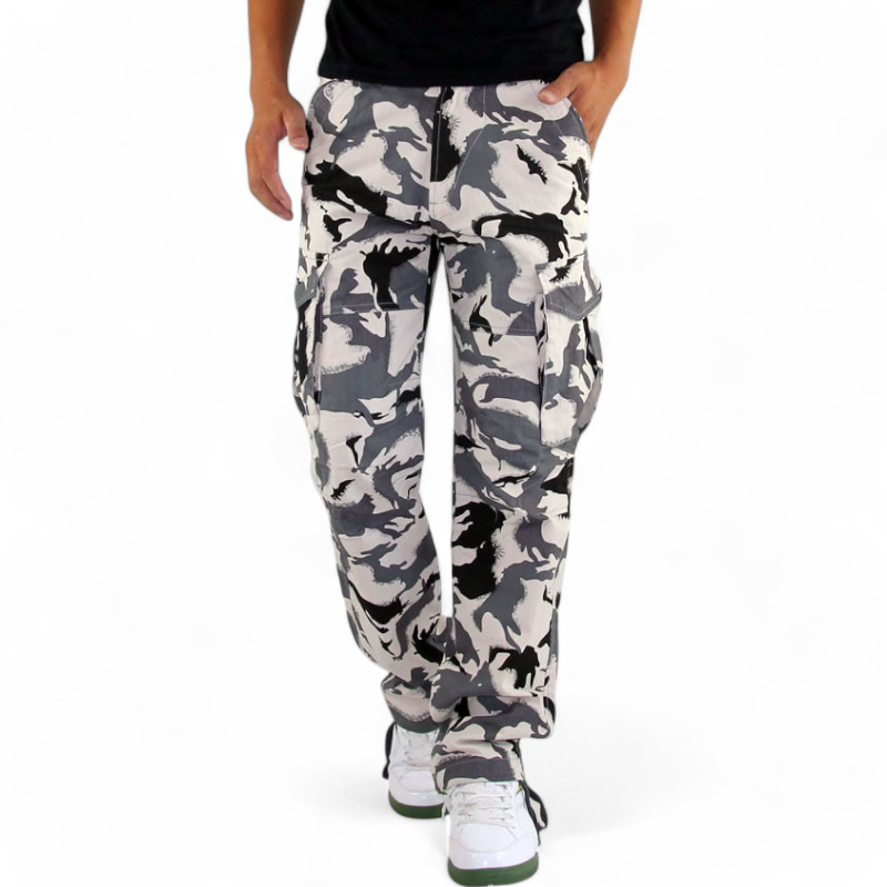 White Army Cargo Pants