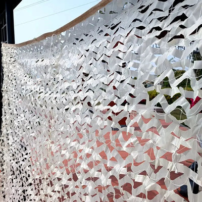 White Camouflage Net
