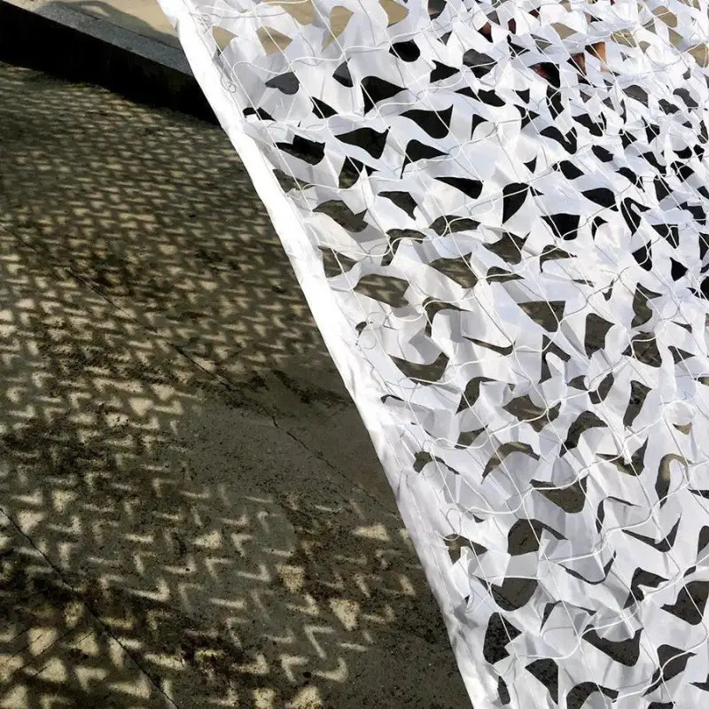 White Camouflage Net