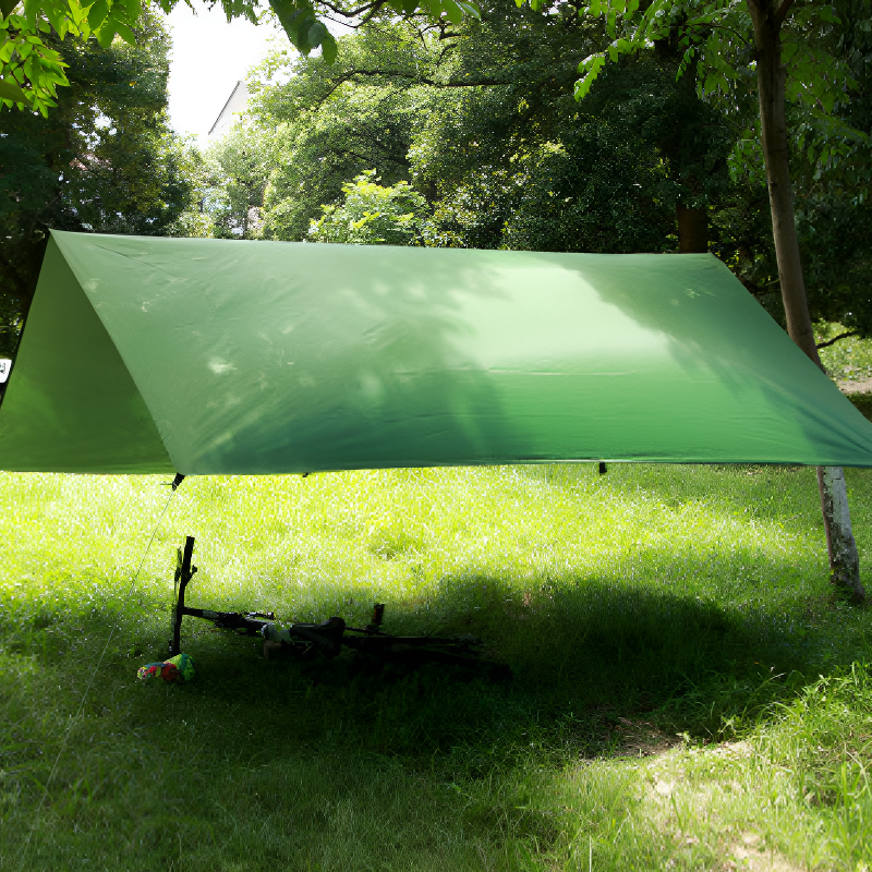 Wild camping tarp