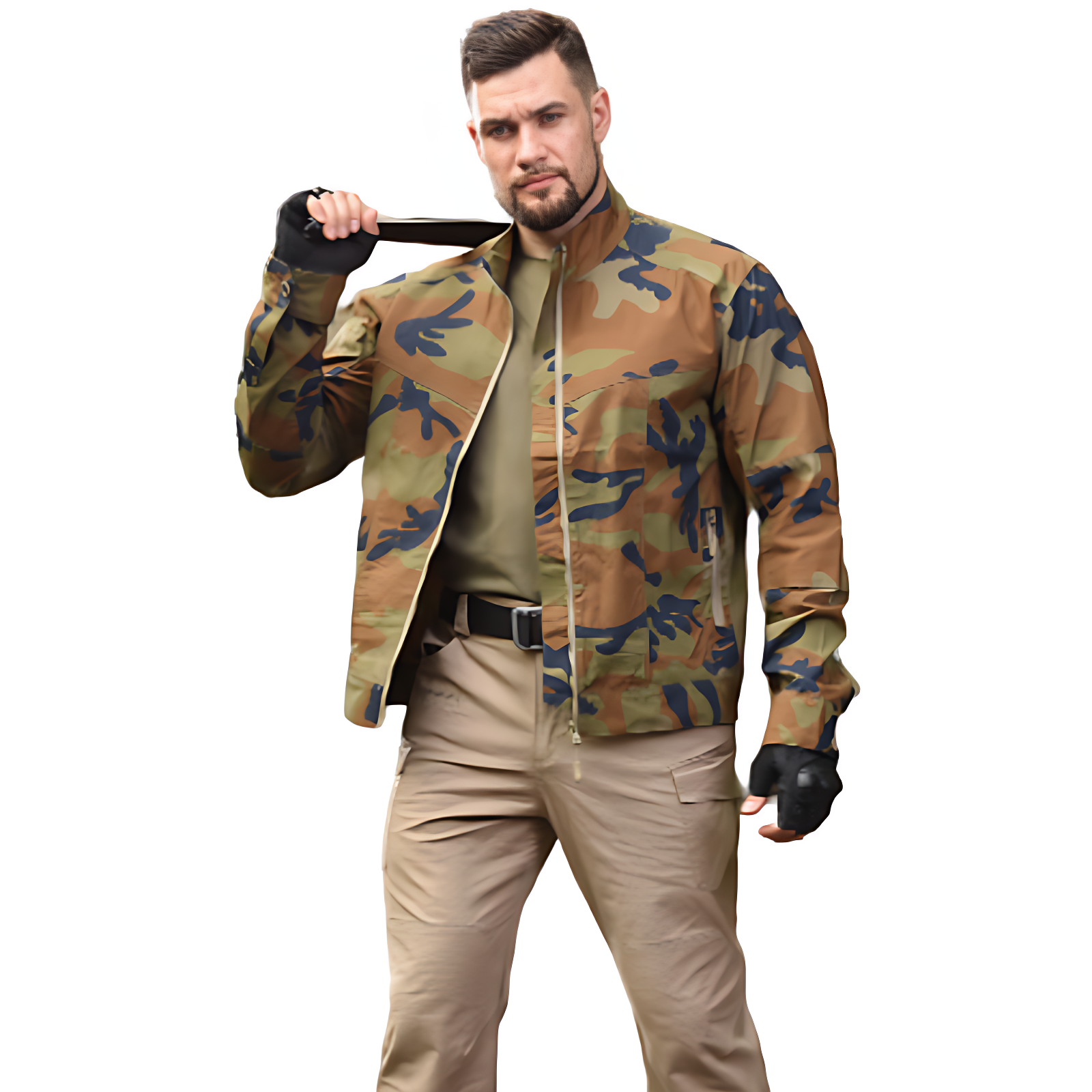 Windproof military tactical jacket