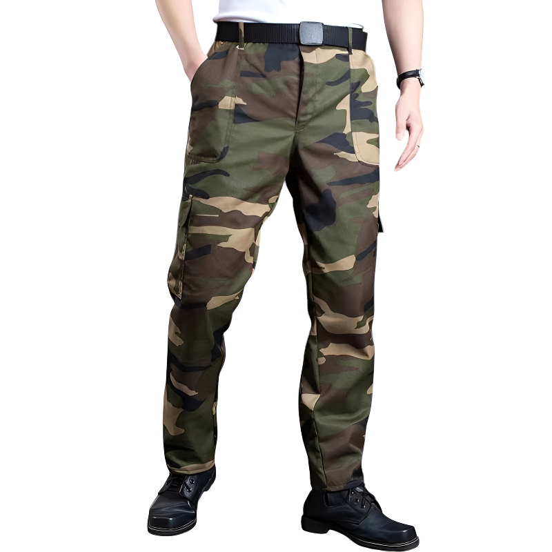 Woodland camo cargo pants