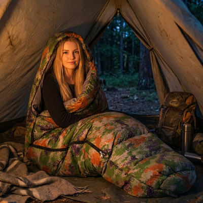 Mummy sleeping bag