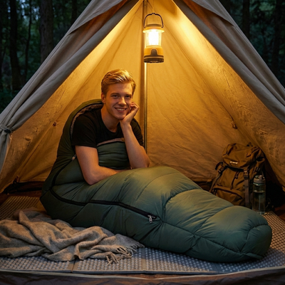 Mummy sleeping bag