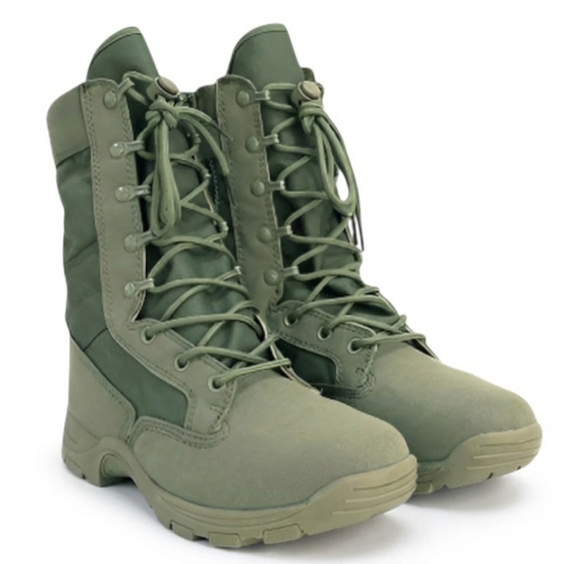 Ranger green tactical boots