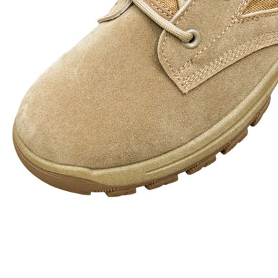 Knee high lace up tactical boots