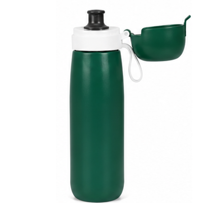 0,5 l bottle with filter water