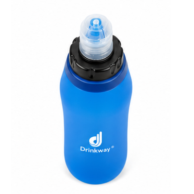 Folding bottle with filter water