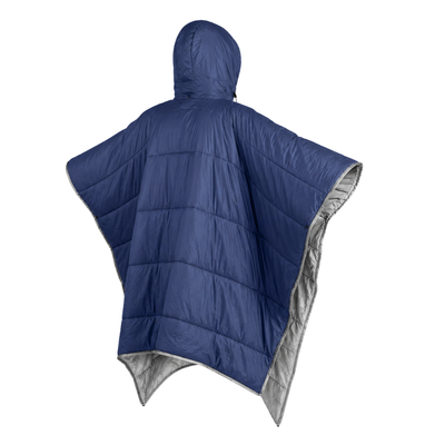 Hooded camping quilt