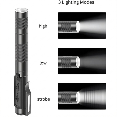 Rechargeable Pen Torch Light