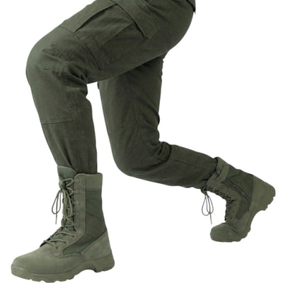 Ranger green tactical boots