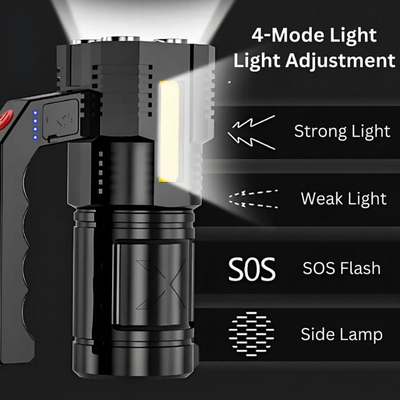 Large Rechargeable Torch