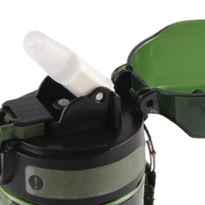 Military bottle with filter water