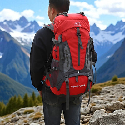 70 Litre camping rucksacks