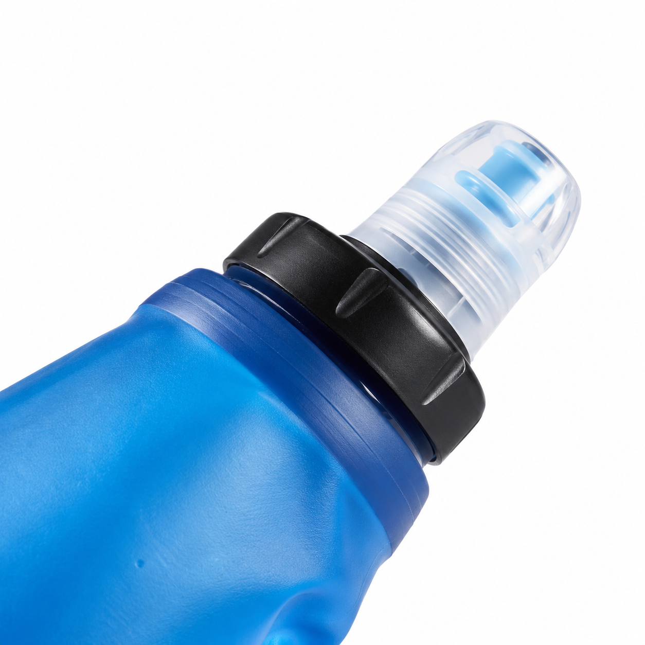 Folding bottle with filter water