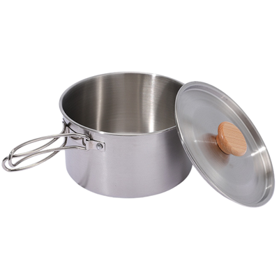 Portable pots and pans for camping